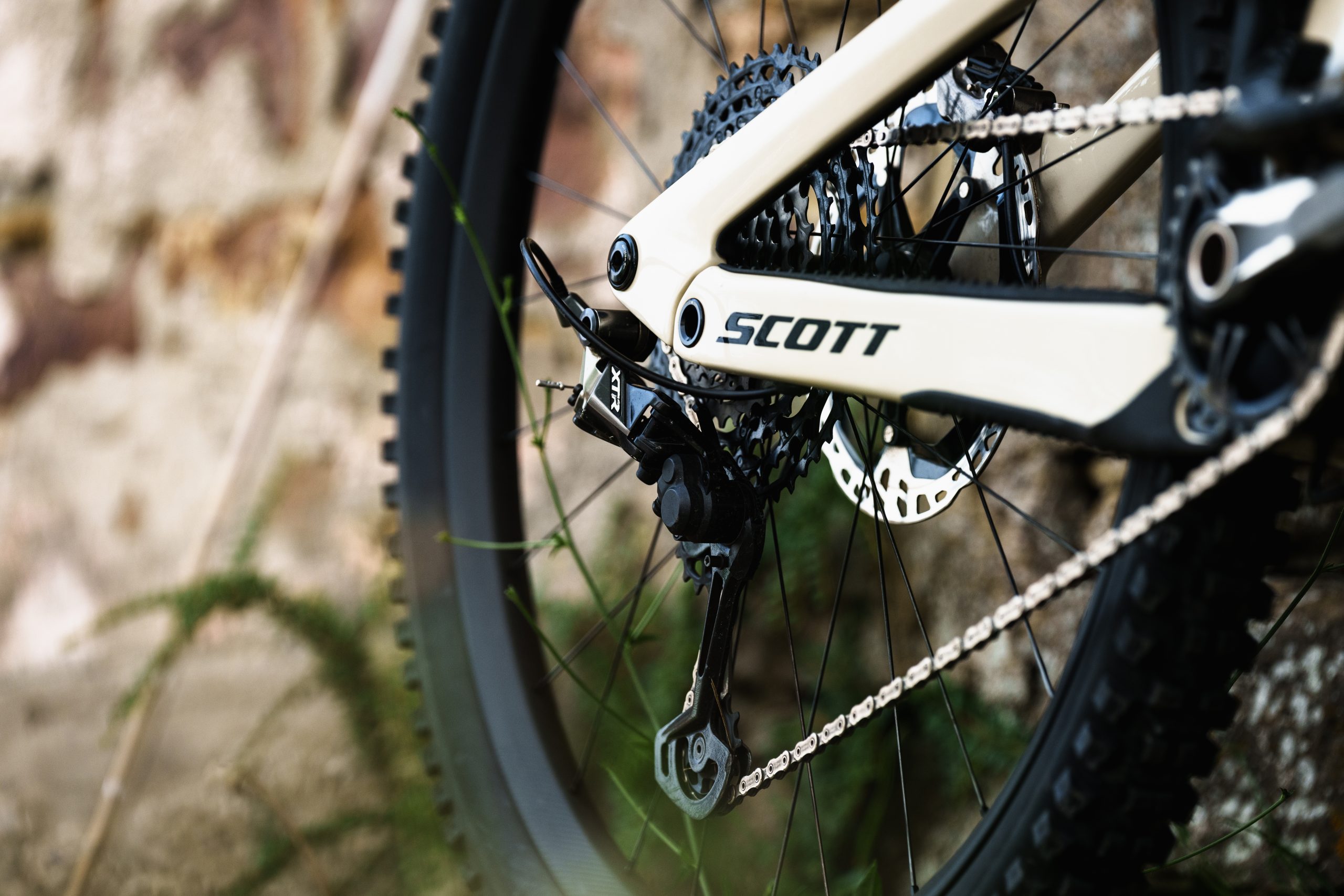 Mountain bike gear close-up, ideal for Mountain Bike Ambassador Management and Project Logistical Support, highlighting premium components. LOAM.